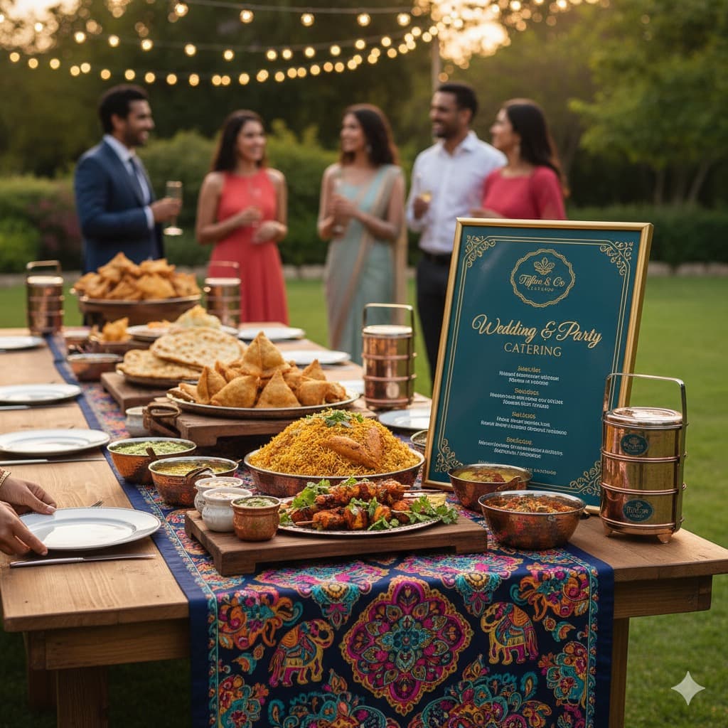 Wedding Catering Setup
