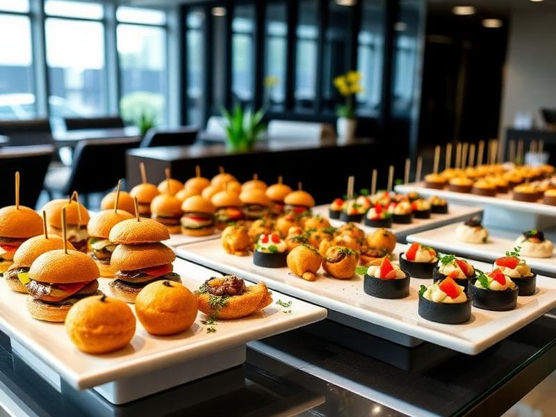 Wedding Catering Setup
